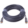 PremiumCord HDMI optický fiber High Speed + Ethernet kabel/ 4K@60Hz/ M/M/ zlacené konektory/ 100m/ černá kphdm2x100