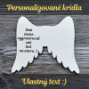 Drevené anjelské krídla 