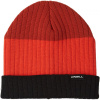O'Neill BLOCKSTRIPE BEANIE červená,čierna,biela Pánska zimná čiapka UNI