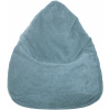 TopKing Sedací vak menčester Lincoln, svetlomodrý, 125 cm