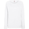F.O.L. | Lady-Fit LW Raglan Sweat, Dámska raglánová mikina, biela, XS