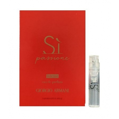 Giorgio Armani Si Passione Intense, Vzorka vône pre ženy