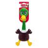 Hračka Kong Dog Shakers Bobz Mallard kačica s pískatkom polyester M
