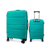 JAKS Cestovný kufor PP3 Farebné varianty: tyrkysová XL