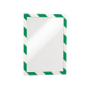 Durable Samolepiace panely Duraframe, A4, zel./biely, 2 ks
