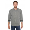 CAMP DAVID Pánska košeľa s dlhým rukávom-S Šedá 2XL