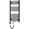 Mexen Ares, elektrické vykurovacie teleso 900 x 500 mm, 400 W, čierna, W102-0900-500-6400-70