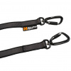 Non-stop dogwear Poloodpružené vodítko pro dva psy Touring double 23 mm