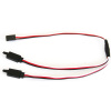Kabel serva Y Futaba s klipem HD 30cm