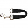 Trixie Tlmič ťahu, nylonové vodítko s gumou ML 26 cm/20 mm čierne
