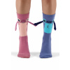 Disney's Lilo & Stitch Lily & Stitch - Let's Hold Hands Novelty Socks (1 pack) Velikost: 35/38, Barva: Multicolor