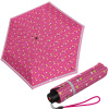 Knirps Rookie Triple Pink Reflective dámsky skladací dáždnik Knirps
