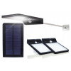 Halogén - 2 solárne LED panely, batéria IP65, pevná (Halogén - 2 solárne LED panely, batéria IP65, pevná)
