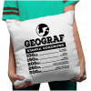 Vankúš - Vtipný vankúš pre geografa (Vtipný vankúš pre geografa)