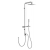AQUALINE SIGA sprchový stĺp, hliník, chróm, SL650
