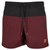 Kúpacie plavky Urban Classics - Block Swim Shorts Cherry Black S