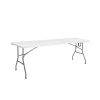 Cateringový stôl skladací 240x75 cm SPRINGOS RAUT GF0050 biely