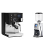 Rancilio Silvia BC PID, black + Eureka Atom Specialty 75, chrome