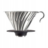 HARIO kovový dripper V60-02 so silikónovou podložkou