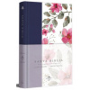 Biblia Rvr 1960 Letra Grande. Tapa Dura Tela Azul Púrpura Con Flores Tama?o Manu Al / Bible Rvr 1960 Handy Size Hardcover Cloth with Purple Blue Flowe