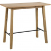 Carryhome BAROVÝ STÔL, divoký dub, čierna, farba duba, 117/58/105 cm - Barový nábytok - 001749039201