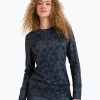 Dámske termo tričko longsleeve ROXY Daybreak Brushed true black/snowflakes