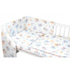 Mantinel s obliečkami Premium, 3D sada, Dreams Koala - modrá, 135x100 cm Baby Nellys