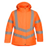 PORTWEST HI-VIS LW74 / Dámska reflexná HiVis bunda, zimná - HV oranžová XXXL