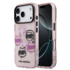 Karl Lagerfeld IML Multi K&CH Heads zadný kryt pre iPhone 17 Pro Pink