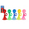 Klaksón trúbka na bicykel 14cm 5 farieb na karte 10,5x22cm