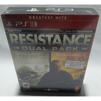 RESISTANCE DUAL PACK FALL OF MAN + RESISTANCE 2 Playstation 3