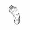 Shots ManCage Chastity Cock Cage 5.5 Inch Model 06 Transparent
