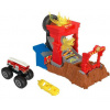 Mattel Hot Wheels Monster trucks aréna závodní výzva herní set Fire Crash Challenge