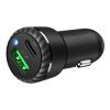 Mcdodo nabíjačka do auta CC-5970, USB + USB-C 38W (čierna)