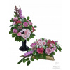 Ikebana, veniec na hrob - Vedúci hrobného cintorína Tombstone č. 150 (Ikebana, veniec na hrob - Vedúci hrobného cintorína Tombstone č. 150)