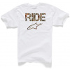 triko RIDE 2.0 CAMO, ALPINESTARS (bílá/camo, vel. M)