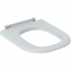 Geberit Selnova Comfort - Bezbariérové WC sedadlo bez poklopu, biela 500.794.01.1