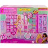 Bábika bábika Barbie ružová s skriňou a príslušenstvom 3+ HXD58