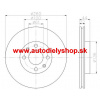 Nissan NOTE 1/06-1/09 predné kotúče sada L+P /TEXTAR/