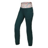 Nohavice Ocún SANSA pants green deep teal