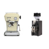 Ascaso Dream ONE, Sweet Cream + Eureka Mignon Zero, CR black