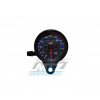S-Line Tachometer univerzálny s kontrolkami - farba čierna