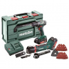 Metabo Náradie - 18V AKU súprava vŕtacieho skrutkovača a oscilačnej multibrúsky, 2x aku 2,0 Ah Li-Power, nabíjačka 685081000