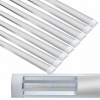 Stropné svietidlo, lampa - 8x povrchový LED svietidla 18 W 60 cm panelového kola (8x povrchový LED svietidla 18 W 60 cm panelového kola)