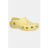 Šľapky Crocs Classic dámske, žltá farba, 10001.0R