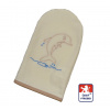 Dětská žíňka Dětský svět krémová s delfínem