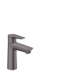 HansGrohe Talis E - Umývadlová batéria s výpusťou, kefovaný čierny chróm 71710340