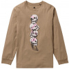 pánske tričko BURTON REWIND LS TEE Summit Taupe XXL