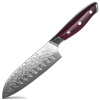 IZMAEL Damaškový kuchynský nôž Mijazaki Small Santoku 12 cm