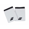 Babolat Logo Jumbo Wristband X2 White/Rabbit